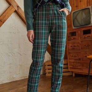 BRAND NEW Tartan Print Pants